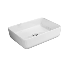 LAVABO SOBRE ENCIMERA IRIS BLANCO BRILLO