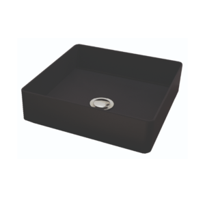 LAVABO SOBRE ENCIMERA SATET NEGRO MATE