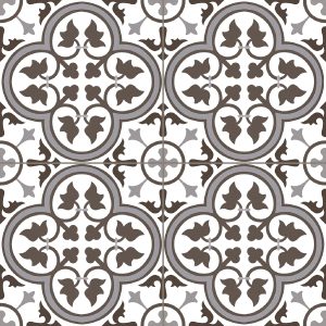 Hampton Grey 45x45 pre-corte de Prissmacer