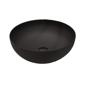 LAVABO SOBRE ENCIMERA BOL NEGRO MATE