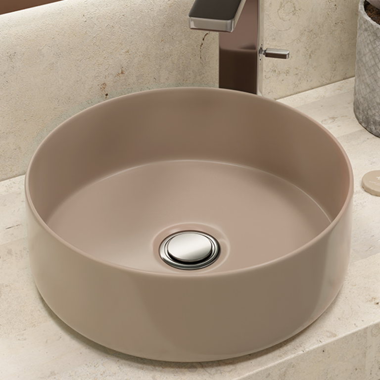 LAVABO SOBRE ENCIMERA OSIRIS CAMEL MATE