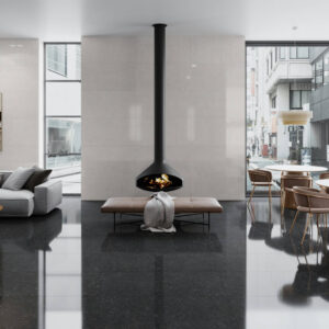SPACE NANOTECH BLACK 60X120 AMBIENTE NEWKER