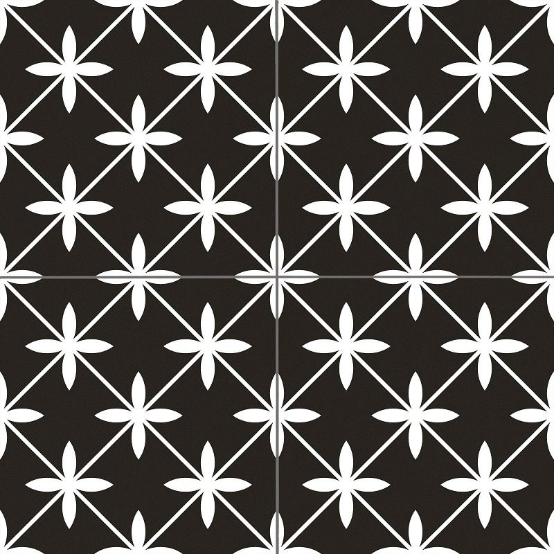 STAR BLACK 45 x 45